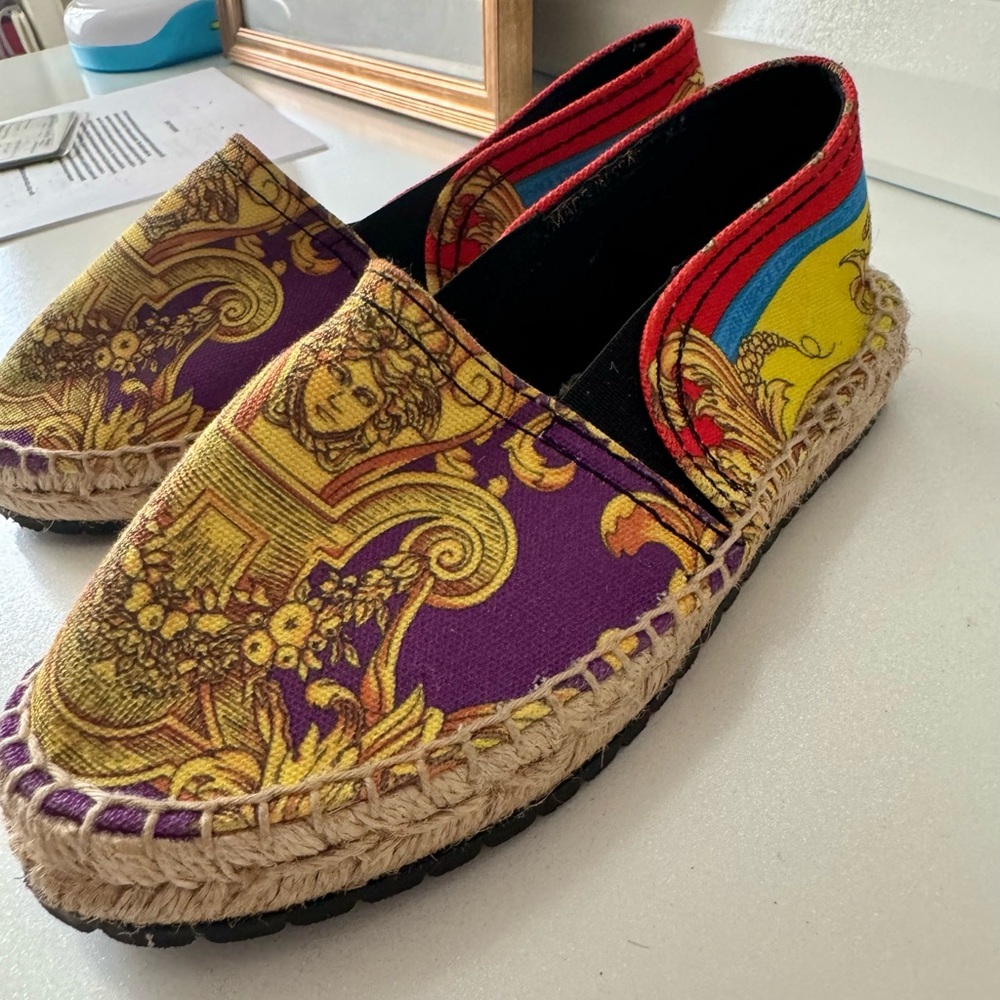 Versace kids espadrilles